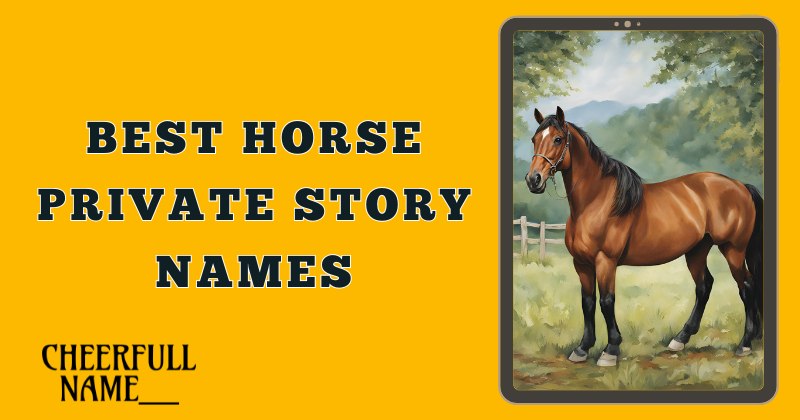 Best Horse Private Story Names