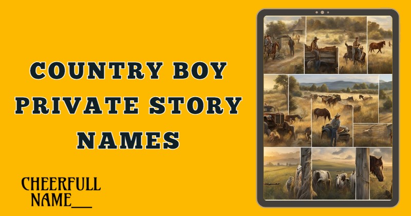 Country Boy Private Story Names