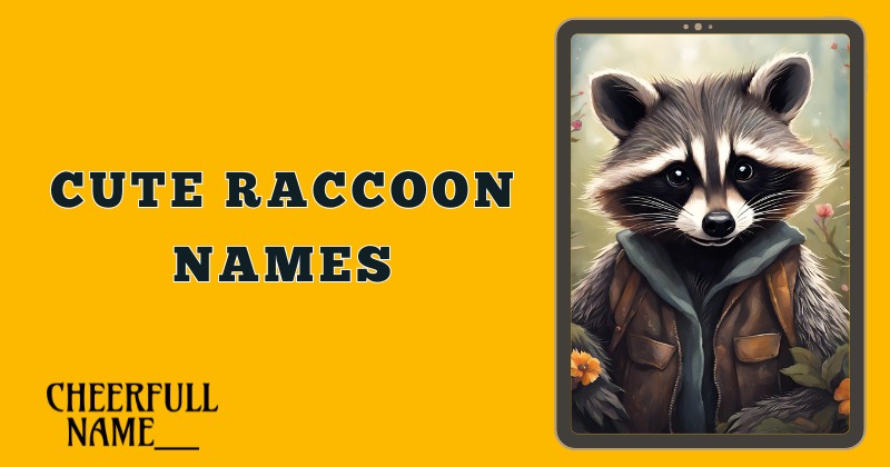 Cute Raccoon Names