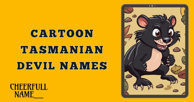 Cartoon Tasmanian Devil Names