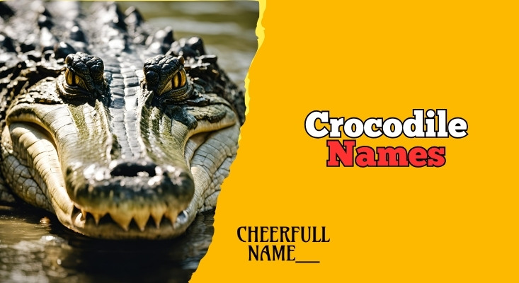 Fearsome Crocodile Names to Send Chills Down Your Spine