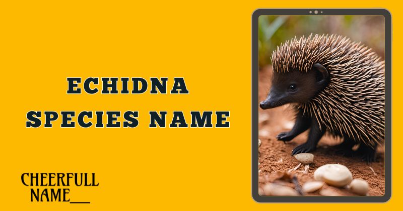 Echidna Species Name