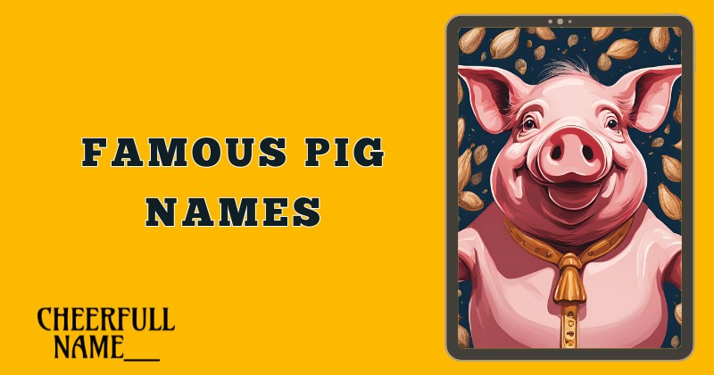 Famous Pig Names