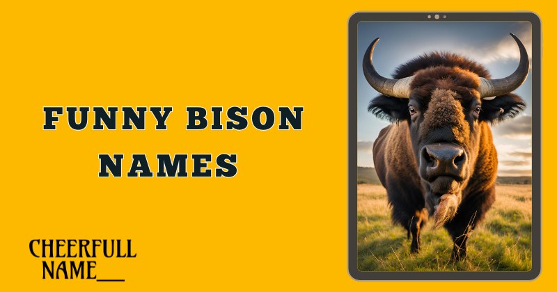 Funny Bison Names 