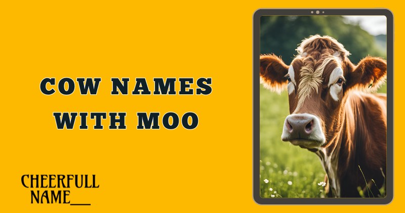 Cow Names With Moo