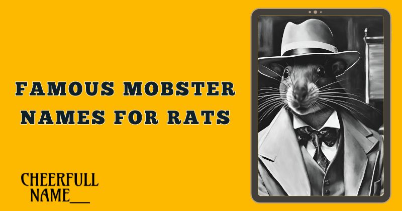 Famous Mobster Names for Rats