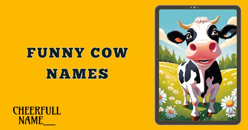 Funny Cow Names