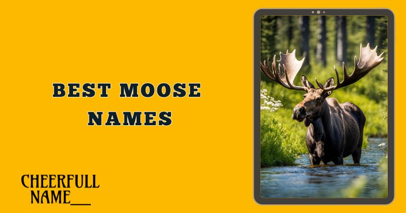 Best Moose Names