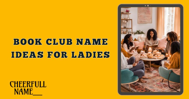 Book club name ideas for ladies