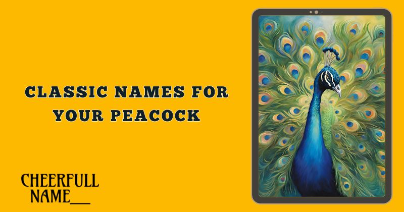 Classic Names for Your Peacock