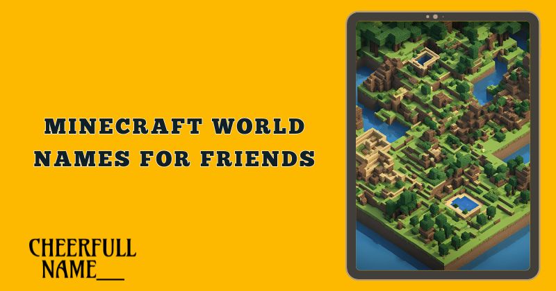 Minecraft World Names for Friends