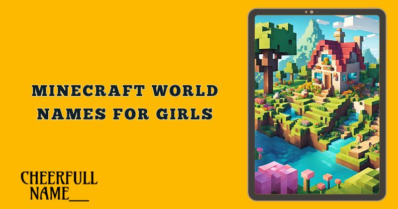 Minecraft World Names for Girls