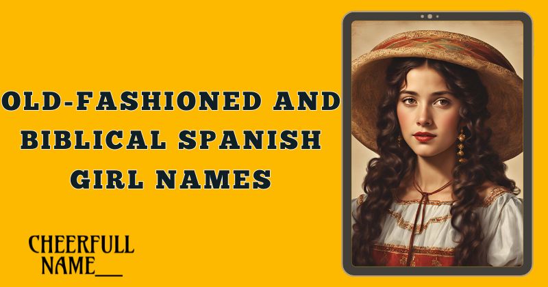 Old-Fashioned and Biblical Spanish Girl Names