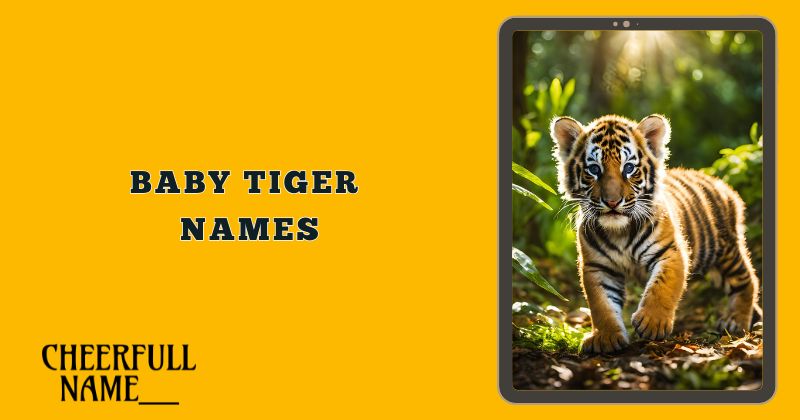 Baby Tiger Names