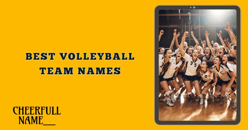 Best Volleyball Team Names