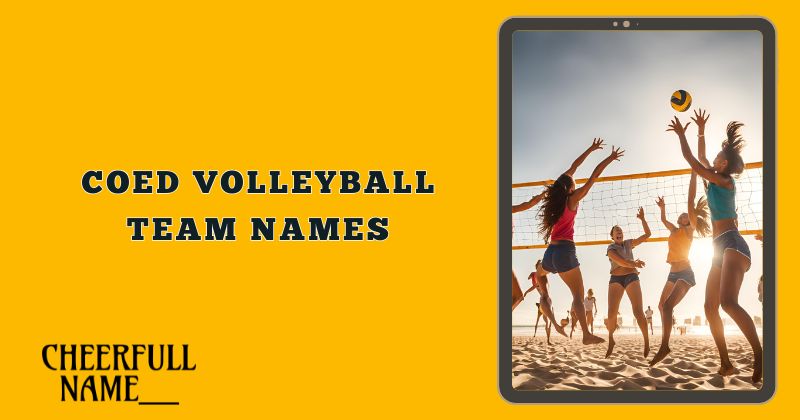 Coed Volleyball Team Names