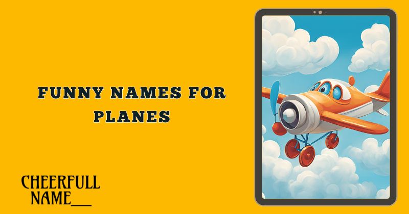 Funny Names For Planes