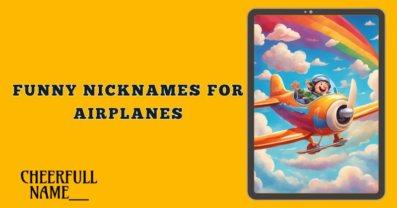 Funny Nicknames For Airplanes