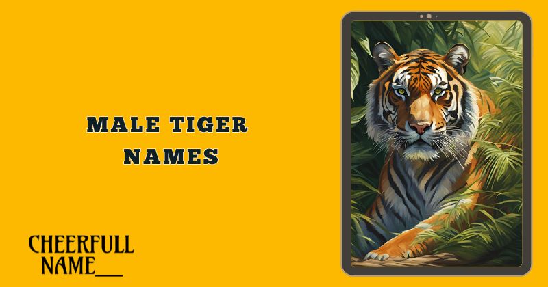 Male Tiger Names