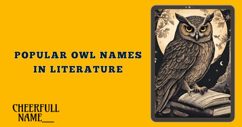 Popular Owl Names in Literature