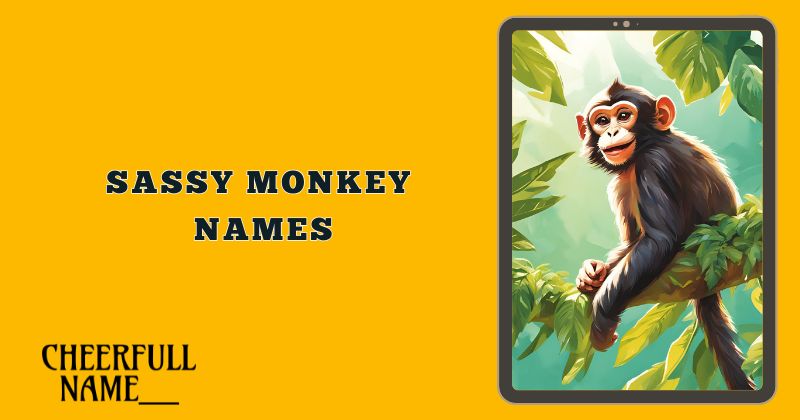 Sassy Monkey Names