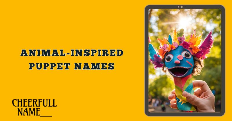 Animal-Inspired Puppet Names