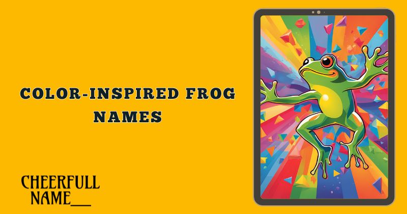 Color-Inspired Frog Names