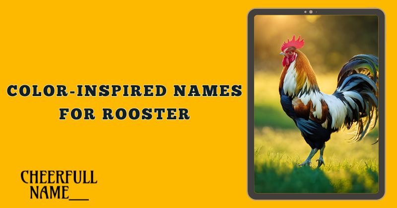 Color-Inspired Names For Rooster