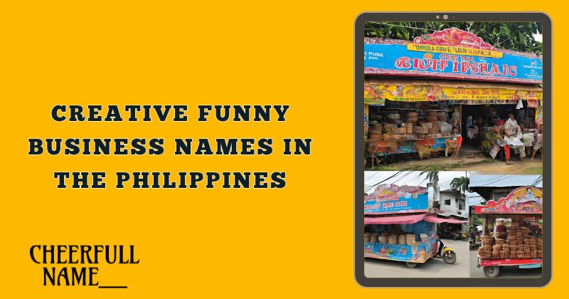 Creative Funny Business Names In The Philippines