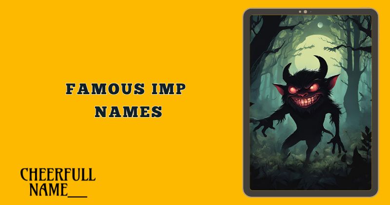 Famous Imp Names