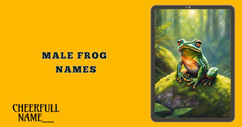 Male Frog Names